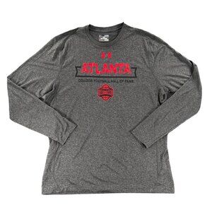 Under Armour College Football Hall Of Fame Atlanta Shirt Men XL Loose Heat Gear